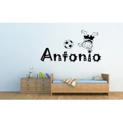 Chico balón con nombre