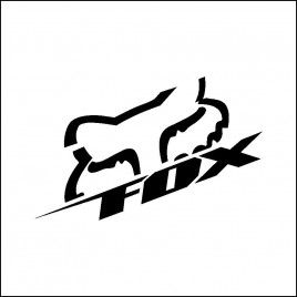 Pegatina Fox Racing 3