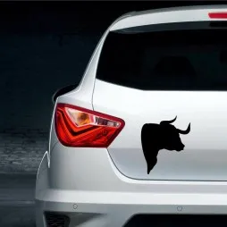 Pegatina Cabeza Toro 2