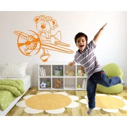 Vinilo Osito Aviador