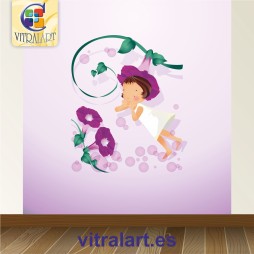 FotoMural Anita En Flor