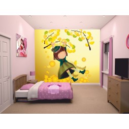 FotoMural Anita entre hojas