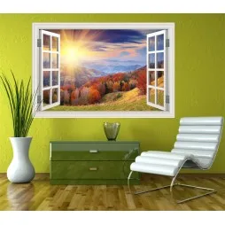 Ventana Paisaje de Montaña