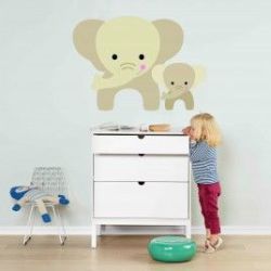 Vinilo infantil Elefante
