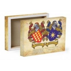 Lienzo Escudo heráldico Doble