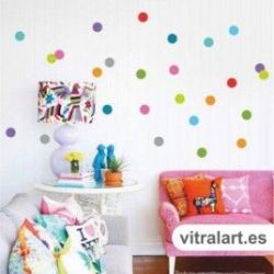 Vinilo Mini Topitos de Colores