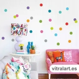 Vinilo Mini Topitos de Colores