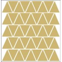 Vinilo Mini Triángulos de Colores