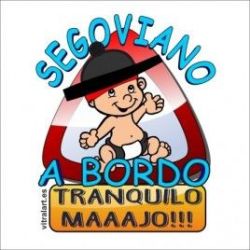 Segoviano A Bordo Bebe