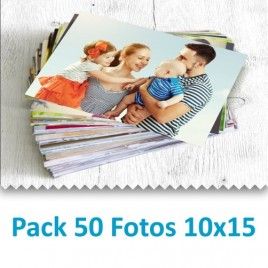 Pack 50 Fotografías 10x15 cm