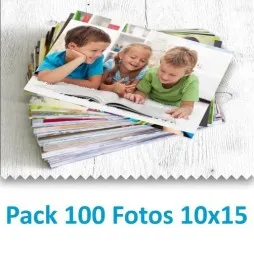 Pack 100 Fotografías 10x15 cm