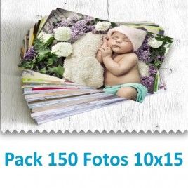 Pack 150 Fotografías 10x15 cm