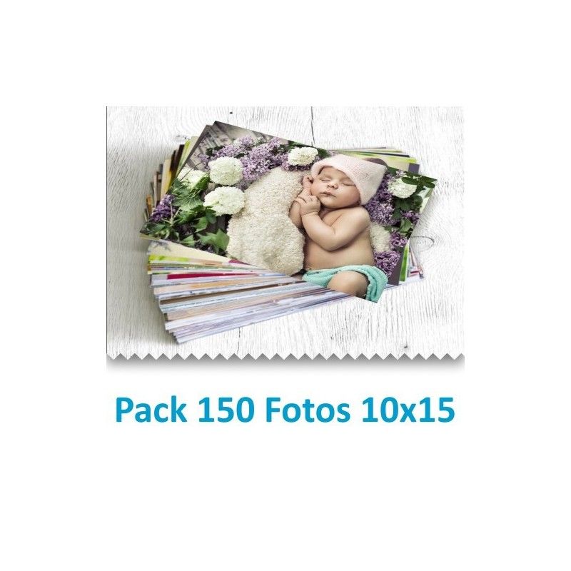 Pack 150 Fotografías 10x15cm