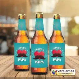 Cerveza I love U Papá