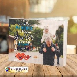 Foto Bloque Madera día del padre