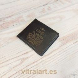 billetera personalizada para papá - de cuero PU