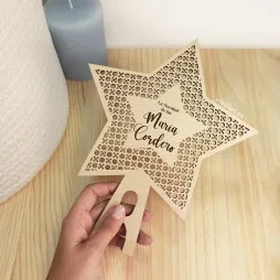 Estrella de Navidad Ratán