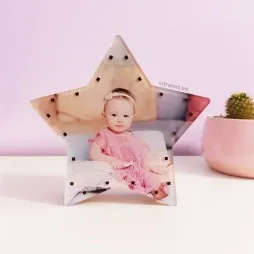 Lampara Estrella personalizada con foto