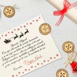 Botón perdido Papá Noel