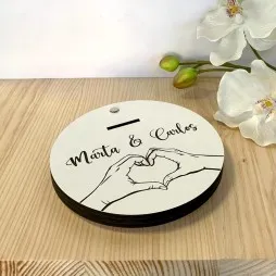 Marco de Madera con Mensaje Oculto - El regalo perfecto para demostrar tu amor