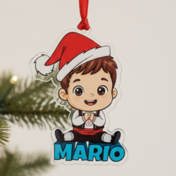 Bola Navidad Personalizada Segoviano con Nombre – Decoración Original para el Árbol
