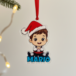 Bola Navidad Personalizada Segoviano con Nombre – Decoración Original para el Árbol