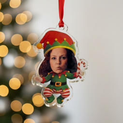 Bolas de Navidad Personalizadas con Caricaturas Navideñas