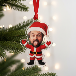 Bolas de Navidad Personalizadas con Caricaturas Navideñas