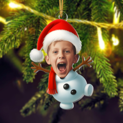 Bolas de Navidad Personalizadas con Caricaturas Navideñas