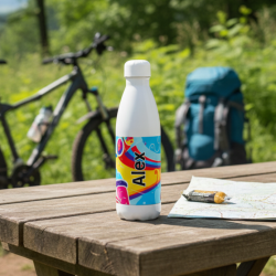 Bidón Personalizado 700 ml | Botella Deportiva con Nombre