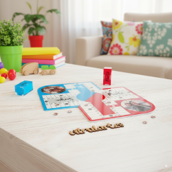 Parchís Personalizado en Metacrilato 2 Jugadores | Juego Único