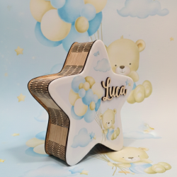 Lámpara Estrella Personalizable LED – Luz Infantil