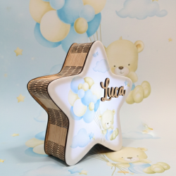 Lámpara Estrella Personalizable LED – Luz Infantil